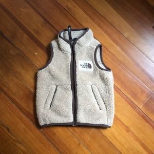 North face winter vest